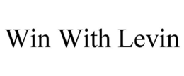 WIN WITH LEVIN trademark