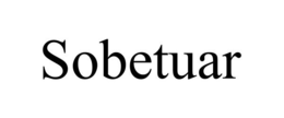 SOBETUAR trademark