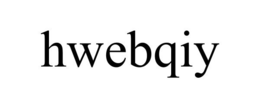 HWEBQIY trademark
