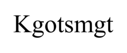 KGOTSMGT trademark