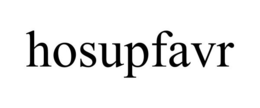 HOSUPFAVR trademark