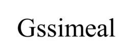GSSIMEAL trademark