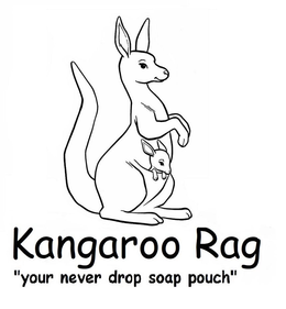 KANGAROO RAG "YOUR NEVER DROP SOAP POUCH" trademark