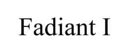 FADIANT I trademark