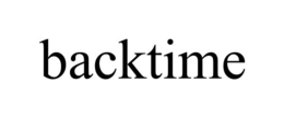 BACKTIME trademark