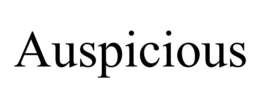 AUSPICIOUS trademark