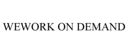 WEWORK ON DEMAND trademark