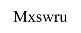 MXSWRU trademark