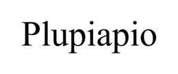 PLUPIAPIO trademark