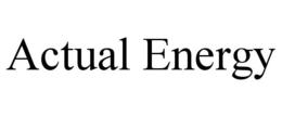 ACTUAL ENERGY trademark