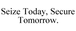 SEIZE TODAY, SECURE TOMORROW. trademark