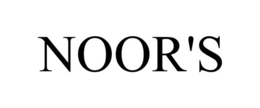 NOOR'S trademark