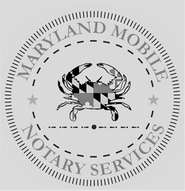 MARYLAND MOBILE NOTARY SERVICES trademark