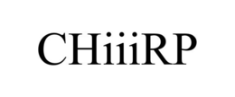 CHIIIRP trademark