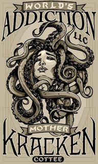 WORLD'S ADDICTION LLC MOTHER KRACKEN COFFEE trademark