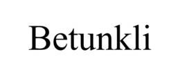 BETUNKLI trademark