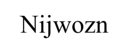 NIJWOZN trademark