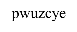 PWUZCYE trademark