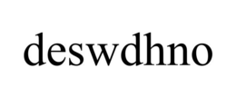 DESWDHNO trademark