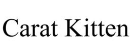 CARAT KITTEN trademark