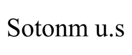 SOTONM U.S trademark