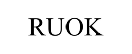 RUOK trademark
