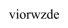 VIORWZDE trademark