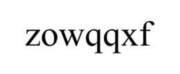 ZOWQQXF trademark