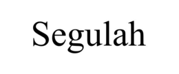 SEGULAH trademark