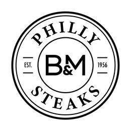 B&M PHILLY STEAKS EST. 1956 trademark