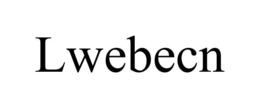LWEBECN trademark