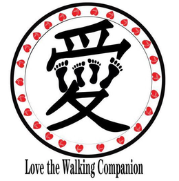 LOVE THE WALKING COMPANION trademark