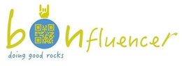 BONFLUENCER DOING GOOD ROCKS trademark