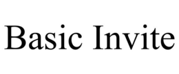 BASIC INVITE trademark