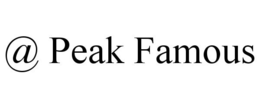 @ PEAK FAMOUS trademark