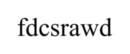 FDCSRAWD trademark