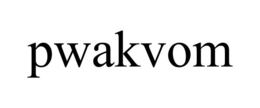 PWAKVOM trademark