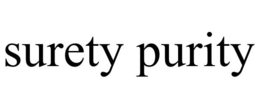 SURETY PURITY trademark