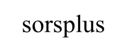 SORSPLUS trademark