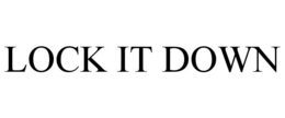 LOCK IT DOWN trademark