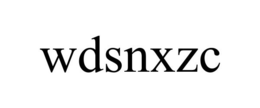 WDSNXZC trademark
