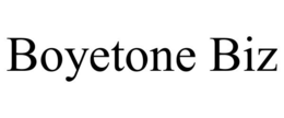 BOYETONE BIZ trademark