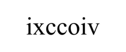 IXCCOIV trademark