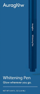 AURAGLOW WHITENING PEN GLOW WHEREVER YOU GO. NET WT 0.09 FL. OZ (2.8 ML) trademark