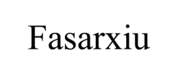 FASARXIU trademark