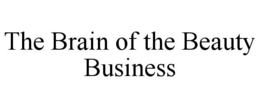 THE BRAIN OF THE BEAUTY BUSINESS trademark
