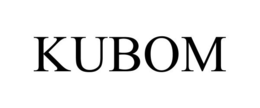 KUBOM trademark