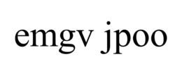 EMGV JPOO trademark