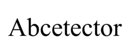 ABCETECTOR trademark