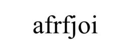 AFRFJOI trademark